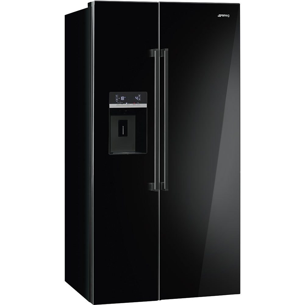 Отдельностоящий холодильник Side-by-Side Smeg SBS63NED