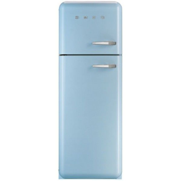 Отдельностоящий двухдверный холодильник Smeg FAB30LAZ1 Серия Стиль 50-х гг.