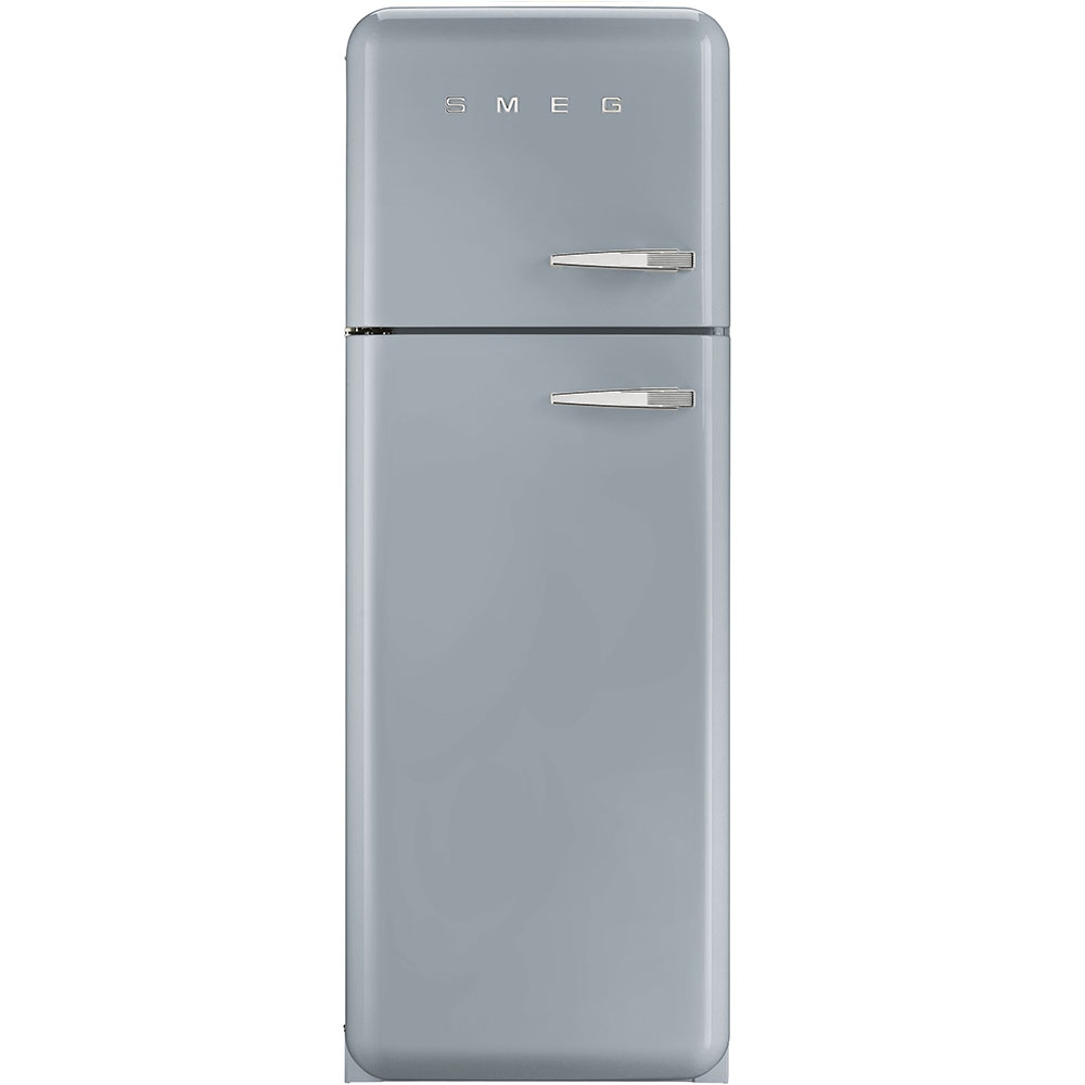 Отдельностоящий двухдверный холодильник Smeg FAB30LX1 Серия Стиль 50-х гг.