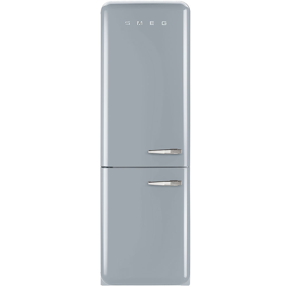 Отдельностоящий двухдверный холодильник Smeg FAB32LSV3 Серия Стиль 50-х гг.