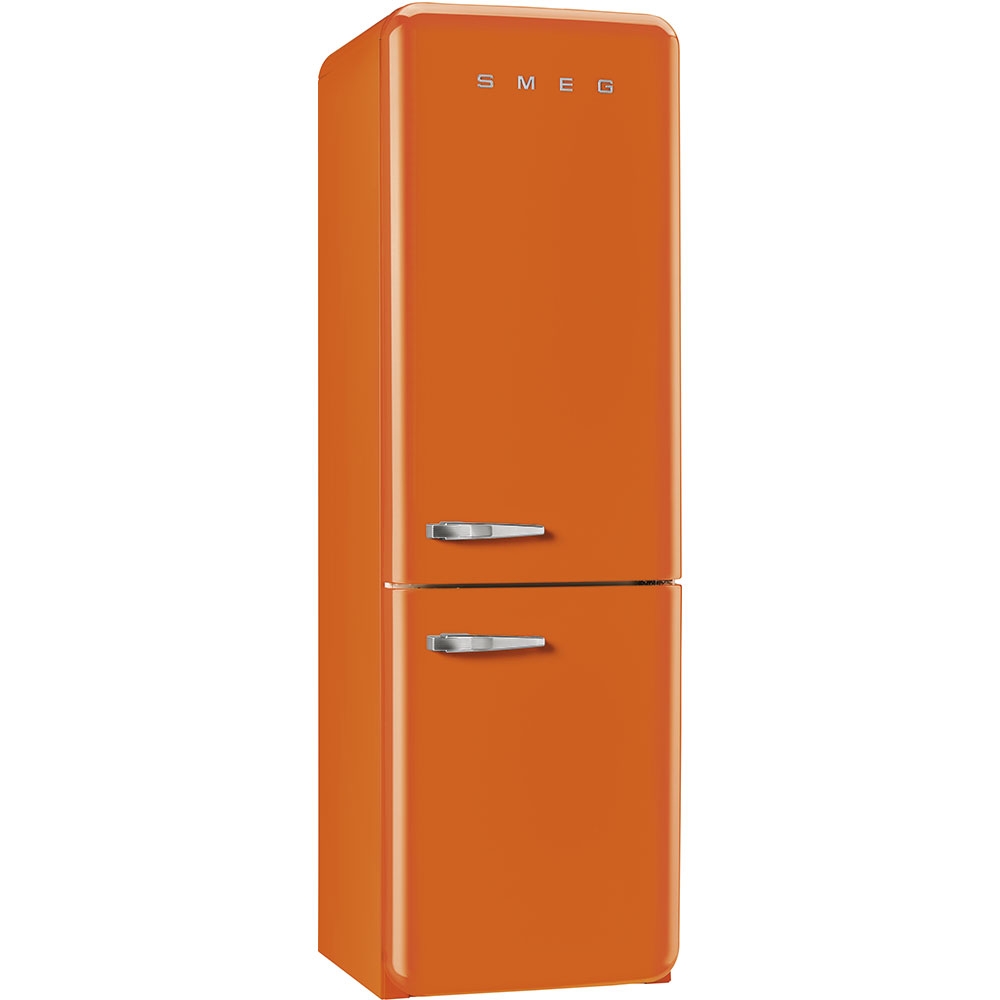 Отдельностоящий двухдверный холодильник Smeg FAB32ROR3 Серия Стиль 50-х гг.